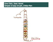 Load image into Gallery viewer, HIBOS-Dog Toothbrush & Toothpaste (Chika-pen)