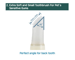 HIBOS-Dog Toothbrush & Toothpaste (Chika-pen)